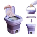 Portable Folding Mini Washing Machine Bucket for Clothes Socks Underwear Cleaning Washer Portable Small Travel Washing Machine